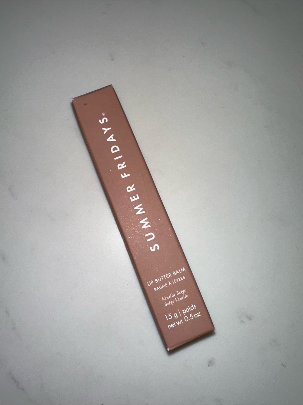 Summer Fridays lip butter balm - vanilla beige NWT
